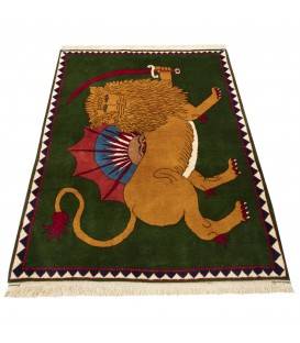 Tapis persan Ali Abad fait main Réf ID 152779 - 101 × 144