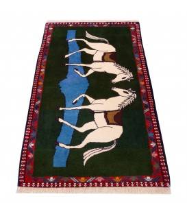 Tapis persan Ali Abad fait main Réf ID 152788 - 67 × 125