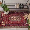 Tappeto persiano Roudbar annodato a mano codice 130372 - 75 × 128