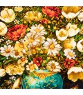 Tableau tapis persan Tabriz fait main Réf ID 903725