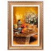 Tableau tapis persan Tabriz fait main Réf ID 903762