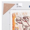 Tableau tapis persan Tabriz fait main Réf ID 903765