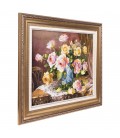 Tappeto persiano Tabriz a disegno pittorico codice 903816