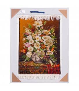 Tableau tapis persan Tabriz fait main Réf ID 903821