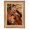 Tappeto persiano Tabriz a disegno pittorico codice 903839