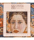 Tappeto persiano Tabriz a disegno pittorico codice 903839