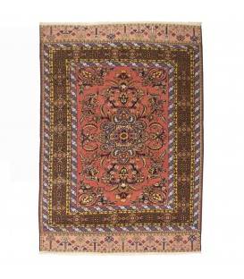 Tappeto persiano Khorasan annodato a mano codice 130413 - 198 × 275