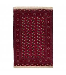 Tapis persan Turcomano fait main Réf ID 130425 - 188 × 270