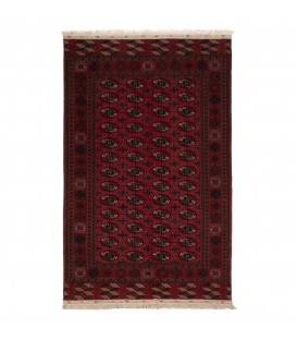 Tapis persan Turcomano fait main Réf ID 130427 - 165 × 253