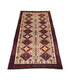 Tappeto persiano Seneh annodato a mano codice 130440 - 130 × 280