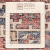 Tappeto persiano Qarajeh annodato a mano codice 130445 - 100 × 223