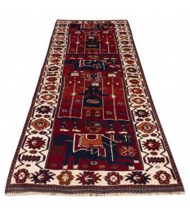 イランの手作りカーペット ロリ 番号 130460 - 137 × 364
