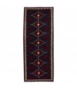 Tappeto persiano Shahsevan annodato a mano codice 130467 - 162 × 390
