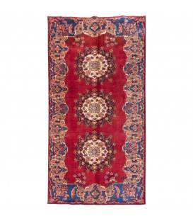 イランの手作りカーペット フェルドゥース 番号 130475 - 161 × 308