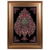 Tableau tapis persan Qom fait main Réf ID 903844
