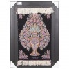 Tableau tapis persan Qom fait main Réf ID 903844