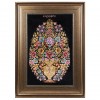 Tableau tapis persan Qom fait main Réf ID 903845