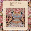 Tappeto persiano Tabriz a disegno pittorico codice 903847