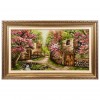 Tableau tapis persan Tabriz fait main Réf ID 903850