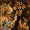 Handgeknüpfter Tabriz Bildteppiche Ziffer 903851