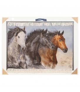 Tableau tapis persan Tabriz fait main Réf ID 903852