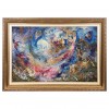 Tappeto persiano Tabriz a disegno pittorico codice 903854