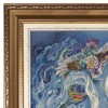 イランの手作り絵画絨毯 タブリーズ 番号 903855