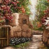 Tappeto persiano Tabriz a disegno pittorico codice 903863