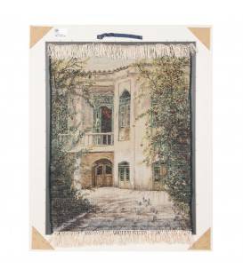 Tableau tapis persan Tabriz fait main Réf ID 903867