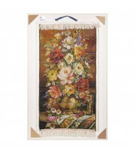Tableau tapis persan Tabriz fait main Réf ID 903868