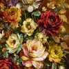 イランの手作り絵画絨毯 タブリーズ 番号 903868