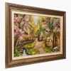 Handgeknüpfter Tabriz Bildteppiche Ziffer 903869