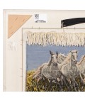 Tableau tapis persan Tabriz fait main Réf ID 903872