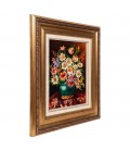 Tableau tapis persan Tabriz fait main Réf ID 903875