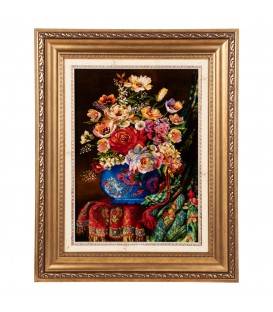Tappeto persiano Tabriz a disegno pittorico codice 903878
