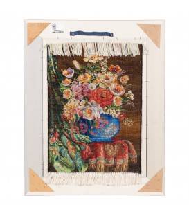 Tableau tapis persan Tabriz fait main Réf ID 903878