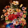 イランの手作り絵画絨毯 タブリーズ 番号 903878