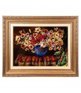 Tappeto persiano Tabriz a disegno pittorico codice 903880