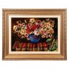 Tableau tapis persan Tabriz fait main Réf ID 903880