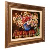 Tableau tapis persan Tabriz fait main Réf ID 903880