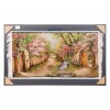 Tableau tapis persan Tabriz fait main Réf ID 903881