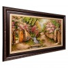 Tableau tapis persan Tabriz fait main Réf ID 903881