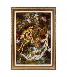 Tabriz Pictorial Carpet Ref 903887