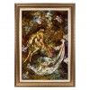 Tableau tapis persan Tabriz fait main Réf ID 903887