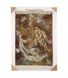 Tappeto persiano Tabriz a disegno pittorico codice 903887