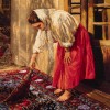 Handgeknüpfter Tabriz Bildteppiche Ziffer 903891