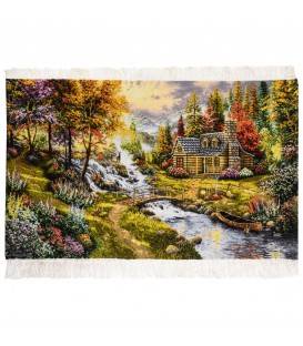 Handgeknüpfter Tabriz Bildteppiche Ziffer 903894
