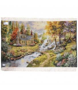 Handgeknüpfter Tabriz Bildteppiche Ziffer 903894