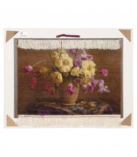 Tableau tapis persan Tabriz fait main Réf ID 903903