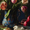 イランの手作り絵画絨毯 タブリーズ 番号 903904